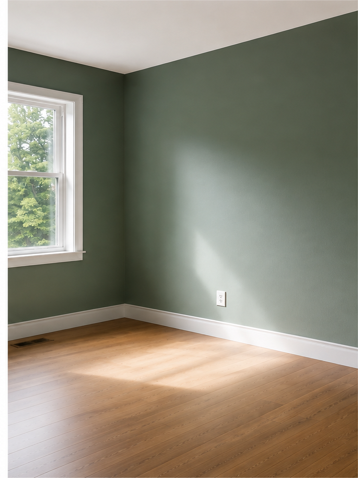 Interior Painting Transformation after work